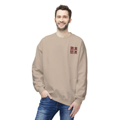 Street Samurai - Crashing Wave Crewneck Sweatshirt - Rage Courage