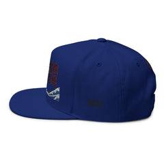 Street Samurai - Crashing Wave Embroidered Flat Bill Cap - Rage Courage