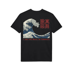 Street Samurai - Crashing Blue Wave - Rage Courage - Tee Shirt