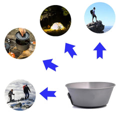 Titanium Camping Bowl